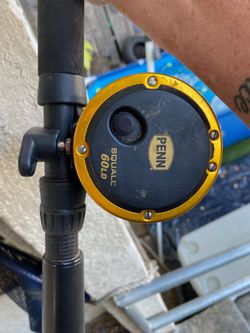 6 foot Penn squall rod with Penn squad 60ld reel
