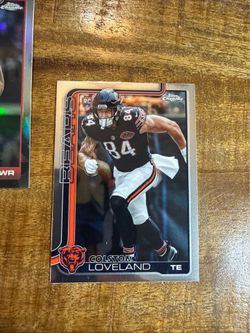 2025 Colston Loveland RC TOPPS chrome $5.00 firm