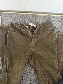 Size 0 old navy forest green corduroy pants