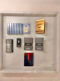 12-Piece Men’s Designer Fragrance Sample Bundle – Tom Ford, YSL, Prada, Dolce & Gabbana, Jean Paul Gaultier – 100% Authentic