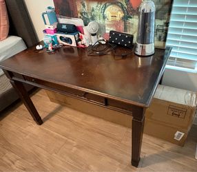 All Natural Wood Desk