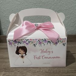 First Communion, Candy Boxes