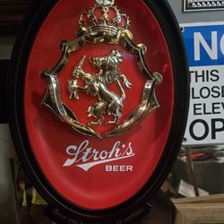 Several Beer Lights And Mirrors