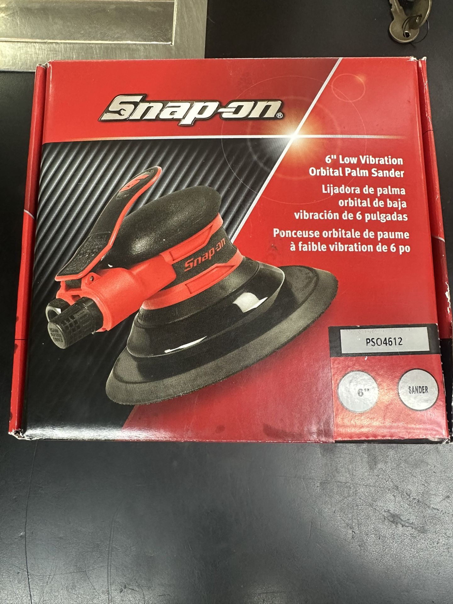 Snap-On 6” Low Vibration Orbital Palm Sander
