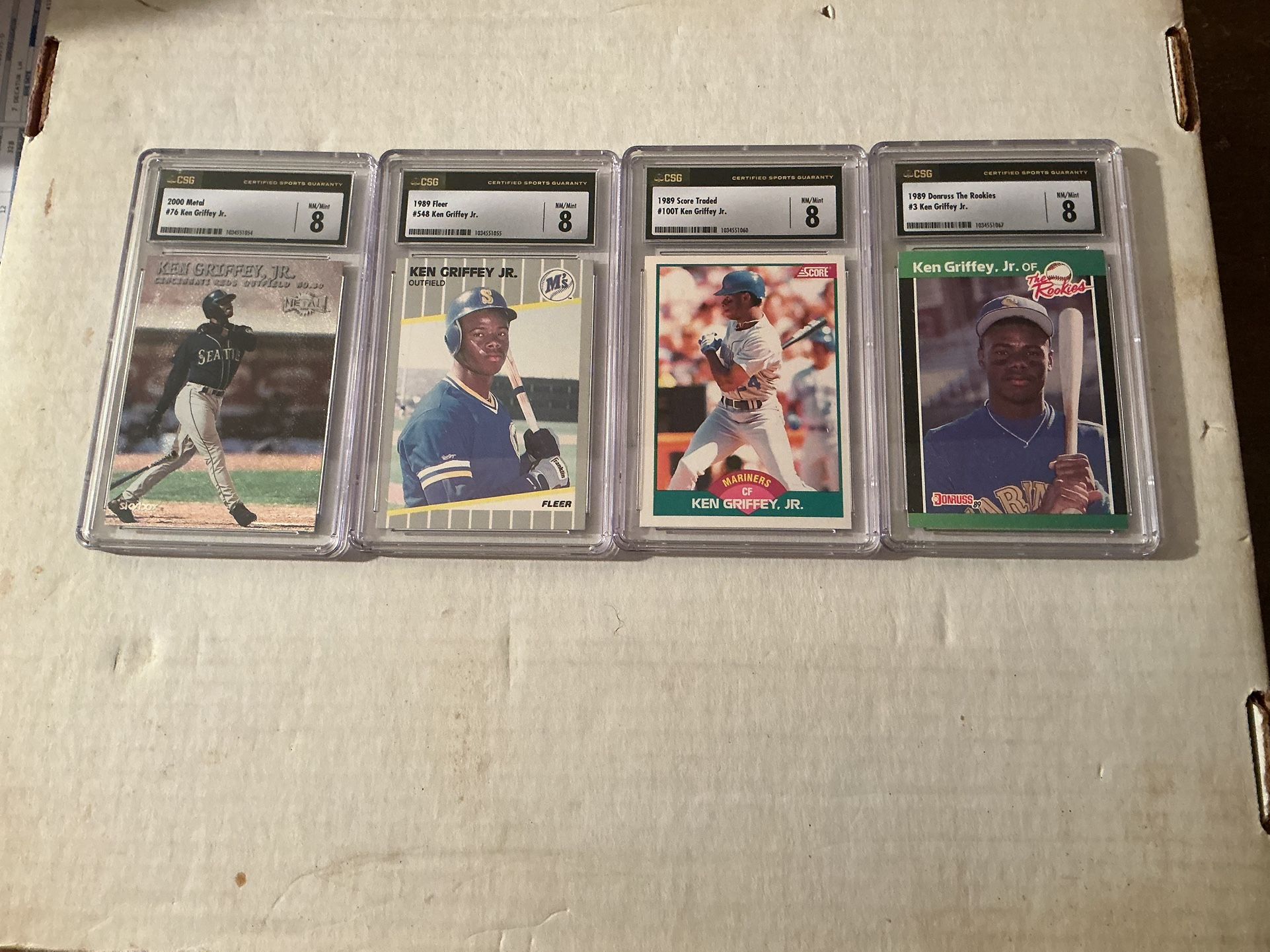 Ken Griffey Jr Graded Lot