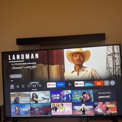 55” Insignia Fire Smart TV + Soundbar – $150