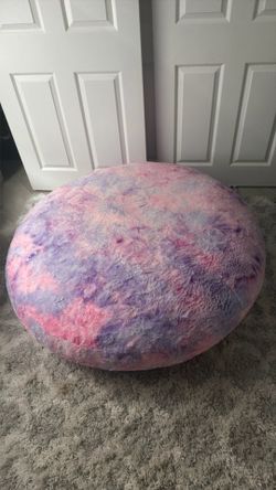 Pink bean bag