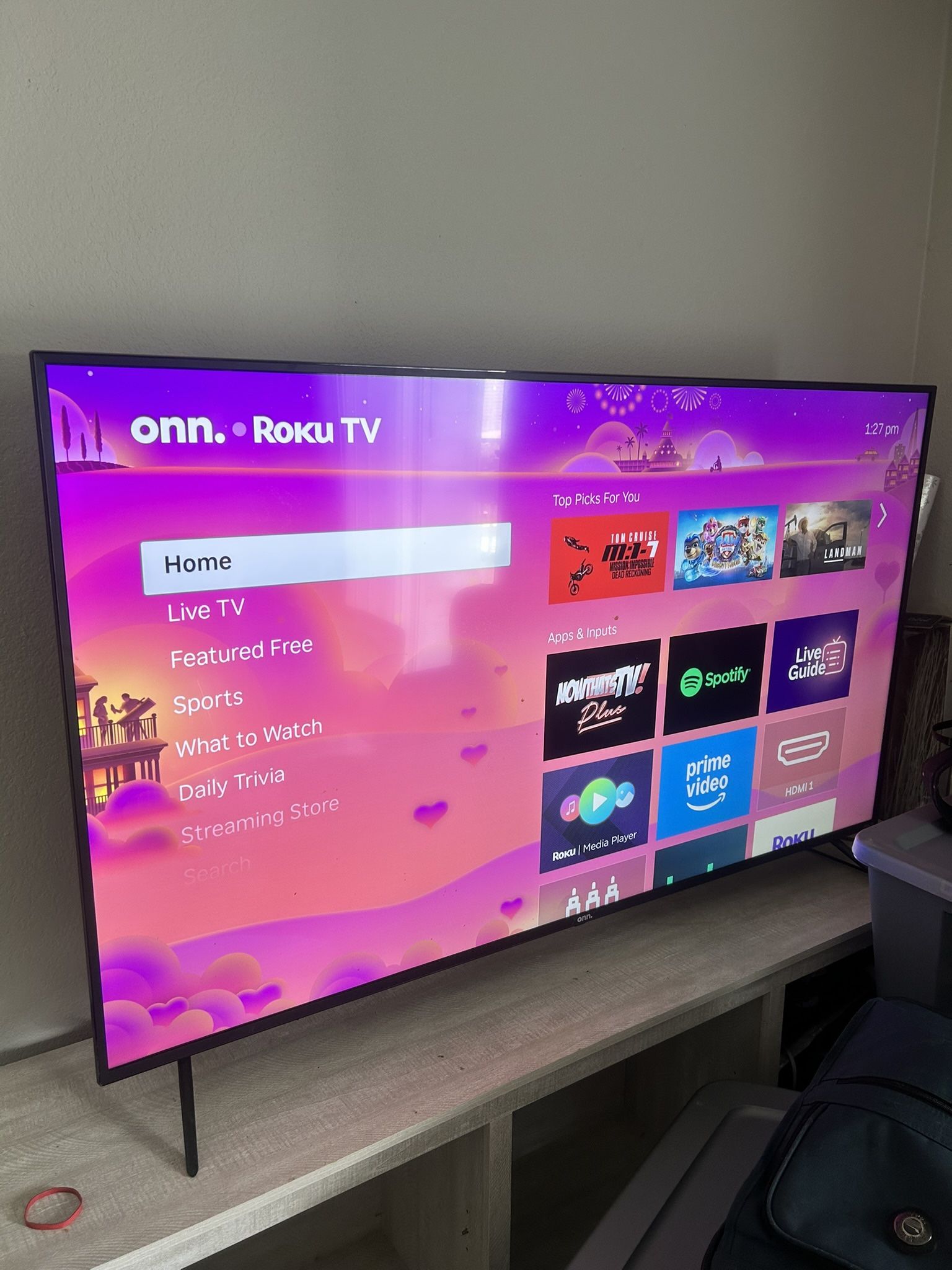 65 Inch Onn Smart TV