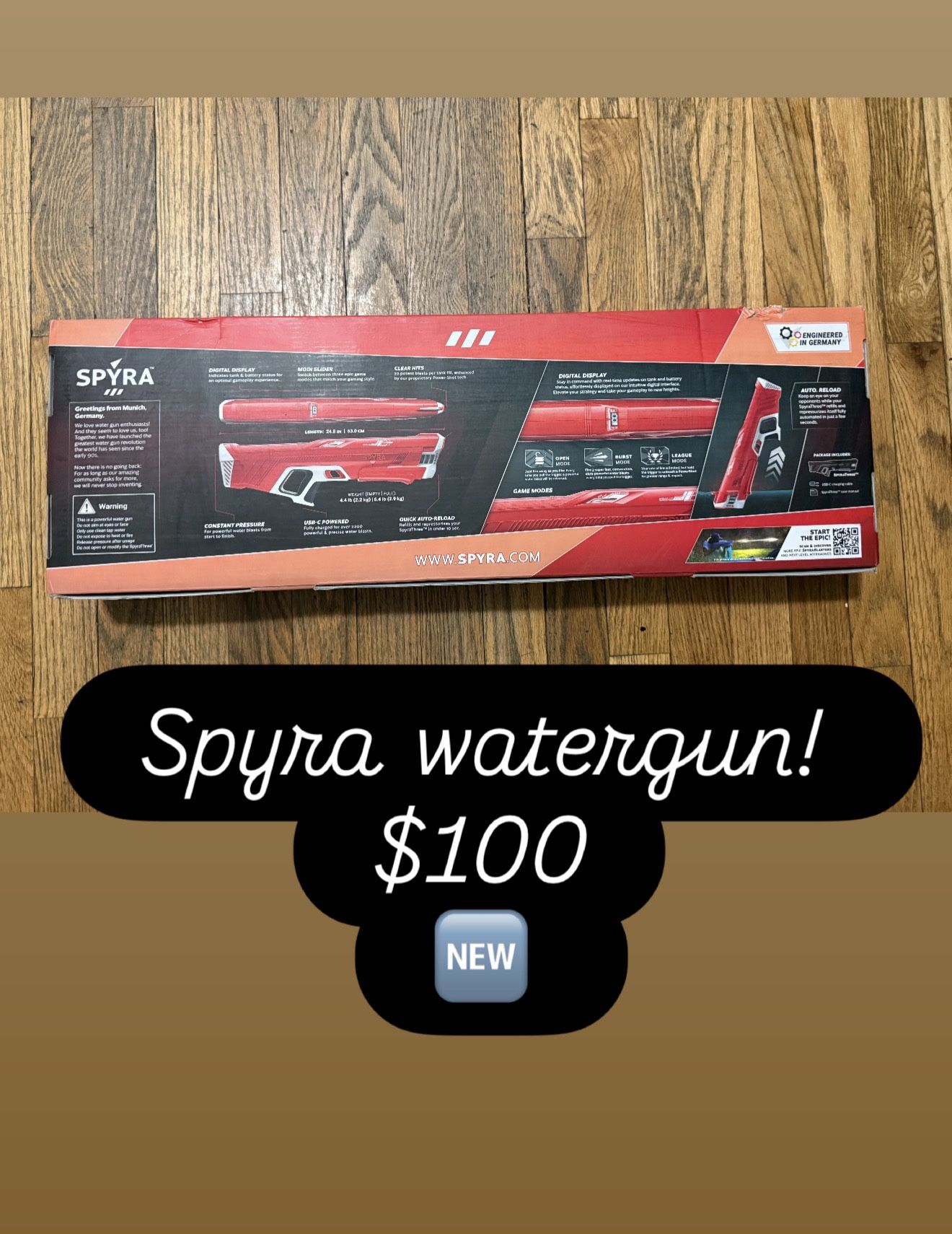Spyra Watergun
