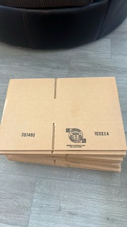 📦 Paper Mart Corrugated Shipping Boxes – 22 PCS (10” x 8” x 4”)