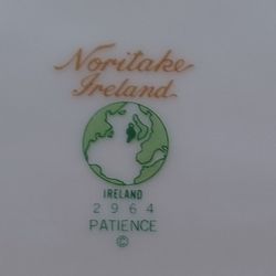 Noritake Fine China.  5 place settings (5 pieces each) and 1 oval serving bowl.  Never used. Mint Condition .  $20. For Each Setting And $20 For Bowl.