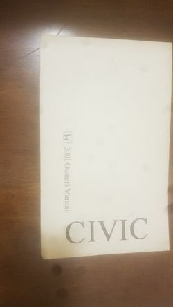 01 honda civic owners manual