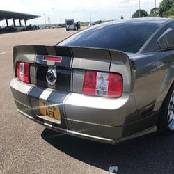 Ground Effects FORD MUSTANG SHELBY REAR BUMPER ADD ON 05 06 07 08 09 2005 2006 2007 2008 2009 Body Kits Bodykits Body Kit Bodykit Liquidation Sale 