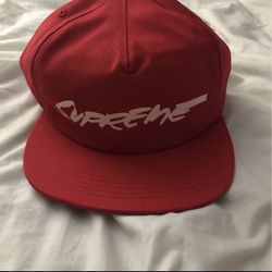 BRAND NEW SUPREME FUTURA RED 5 PANEL DEADSTOCK