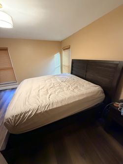 King Size Bed Frame w/mattress