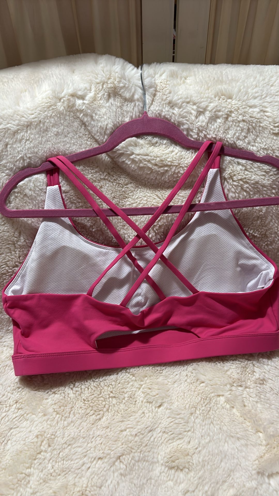 RUNNING GIRL SPORT BRA SIZE 2XL