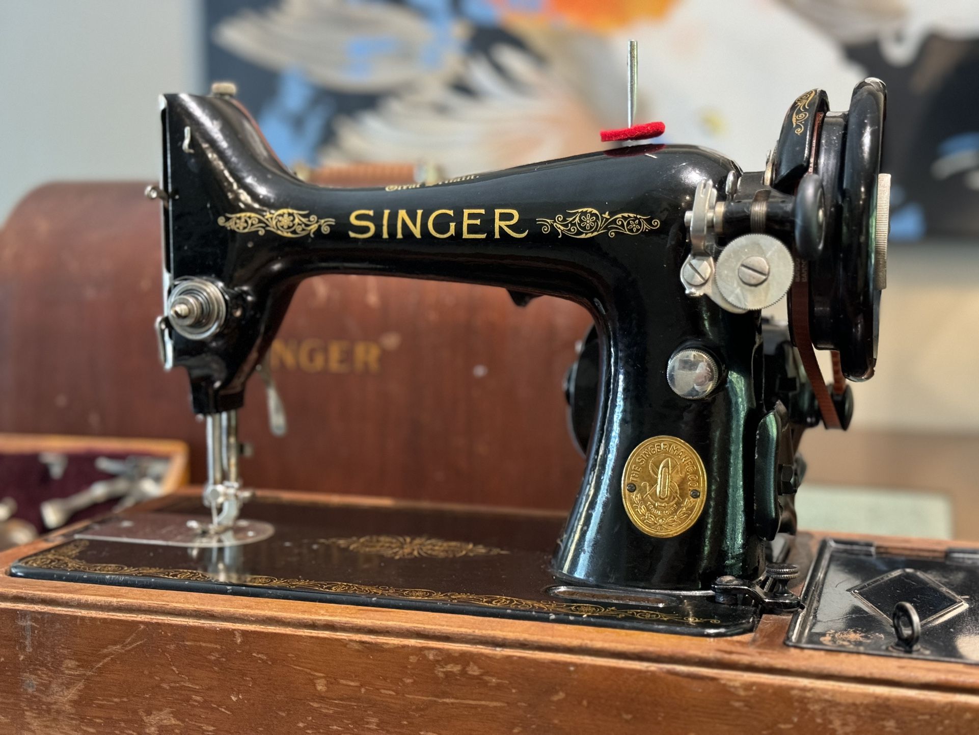 Vintage Singer Sewing Machine