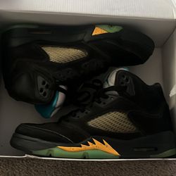Aqua Jordan 5s