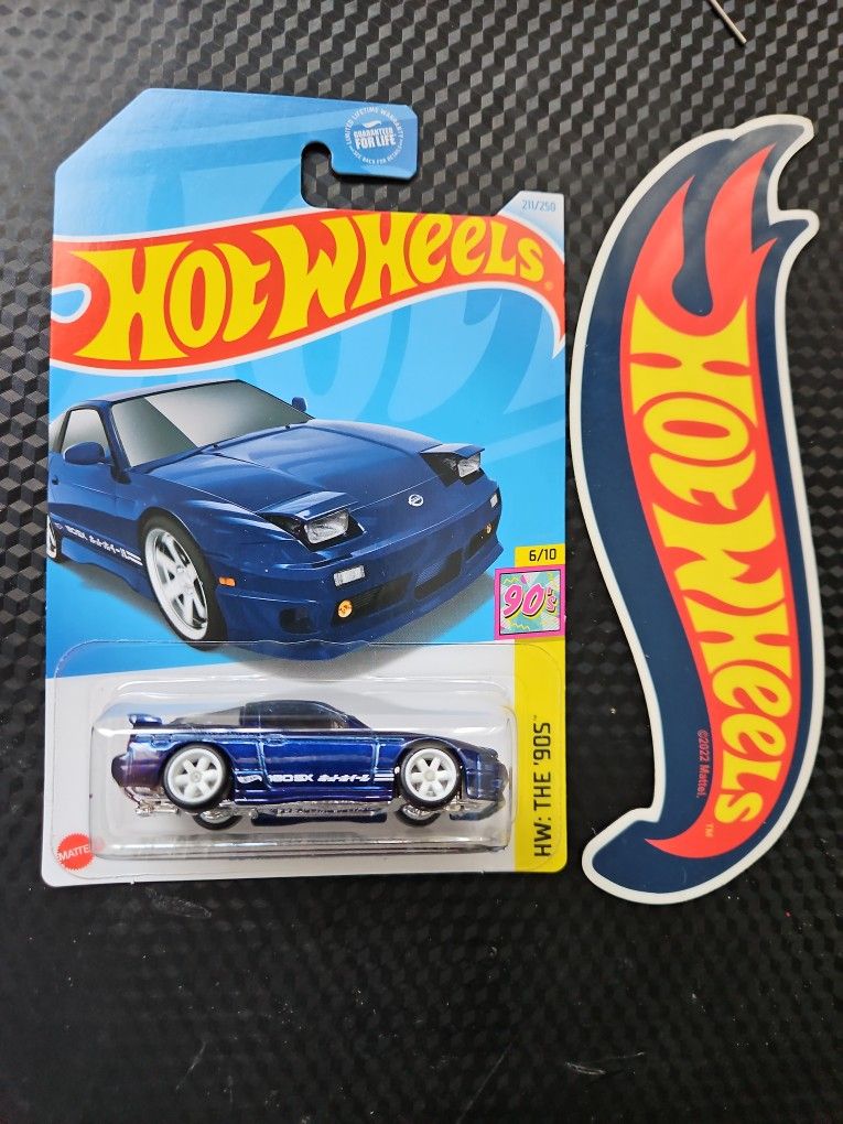 Hot Wheels Mainline Super Treasure Hunt JDM '96 Nissan 180sx Type X HW THE 90'S