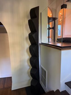Oversized Sculptural Wood Art