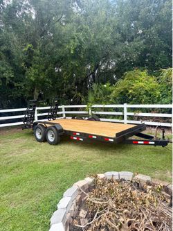 18FT 8 Lug Trailer