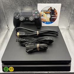 Sony PlayStation 4 PS4 Slim Black Console 500GB, TESTED & WORKING! Battlefield