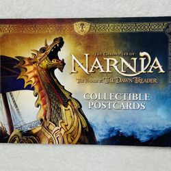 2011 The Chronicles of Narnia The Voyage of the Dawn Treader Movie Postcard Book