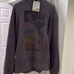 Alpha Style Cotton Hoodie