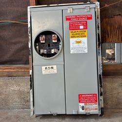 100 AMP Meter / Breaker Panel