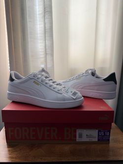 Puma Men's Ace Court Shoe White Size 10