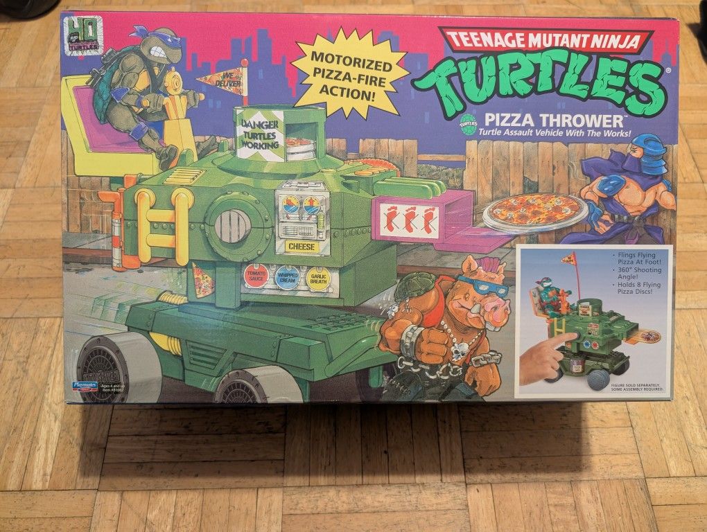 TMNT Pizza Thrower New In Box