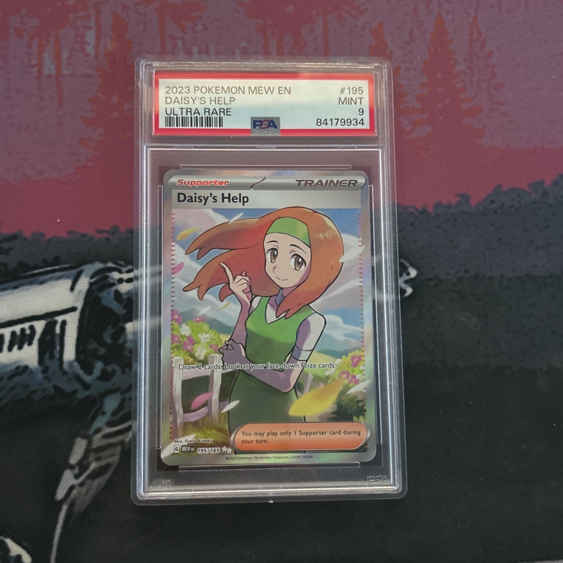 Pokemon Daisy’s Help Psa 9 Full Art