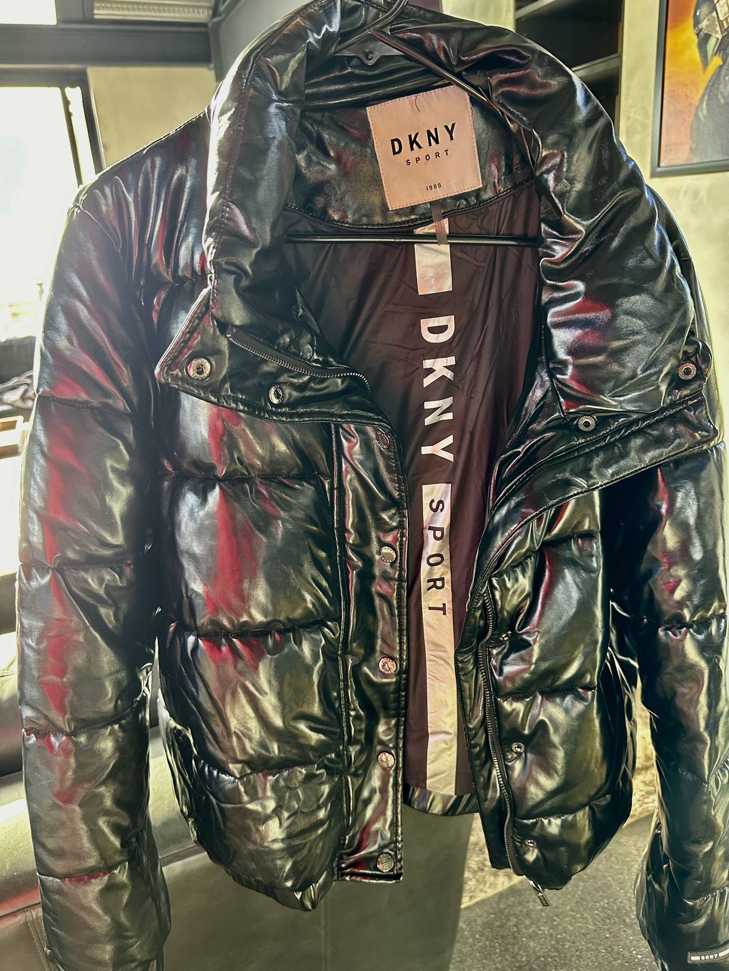 Donna Karan SPORT 1989 Puffer * XL * UNISEX