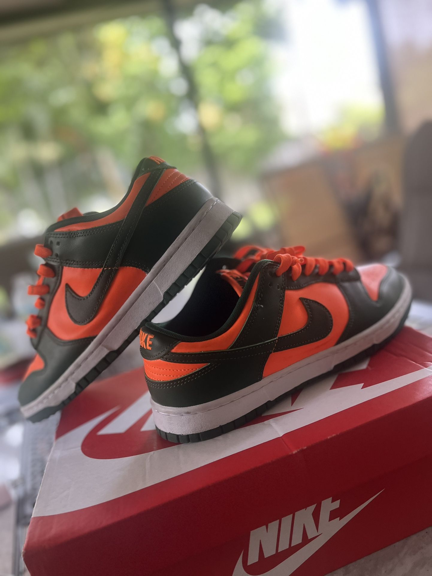Nike Dunk Low “Miami Hurricane”