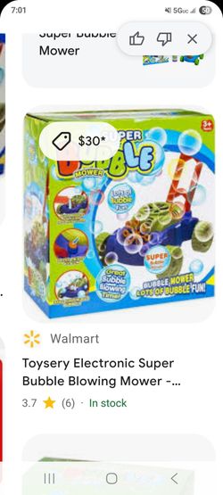Super Bubble Mower