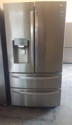 LG 4-Door Stainless Steel Fridge
