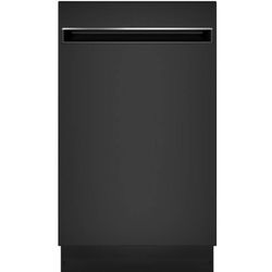 GE Profile PDT145SGLBB 18” ADA Comp. Steel Interior Design Dishwasher 