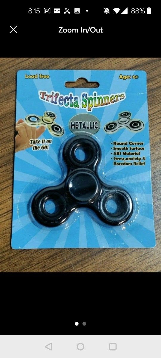 NEW Black Fidget Toy 