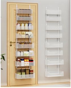 🔥 MUST GO! 8-Tier Over-the-Door Pantry Organizer – New Open Box – $30 Firm