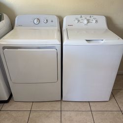 Washer & electric dryer