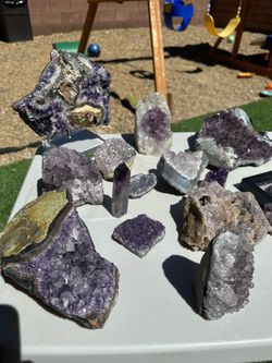 Amethyst Crystal Cluster Collection