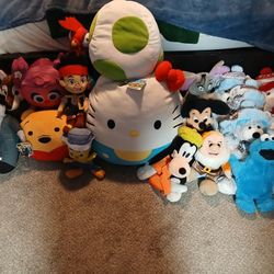 Large Plush Lot!