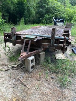 Heavy duty home made trailer