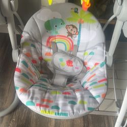 Bright Starts Baby Swing – Like New Barely used Bright Starts baby swing. Used only a few times for a few minutes. Clean, from a smoke-free home, and 