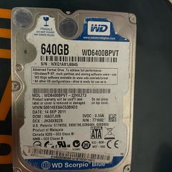 Western Digital 640GB