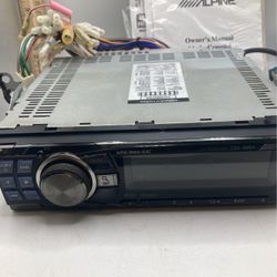 Alpine CDA 9884 MP3 WMA ASC CD receiver 