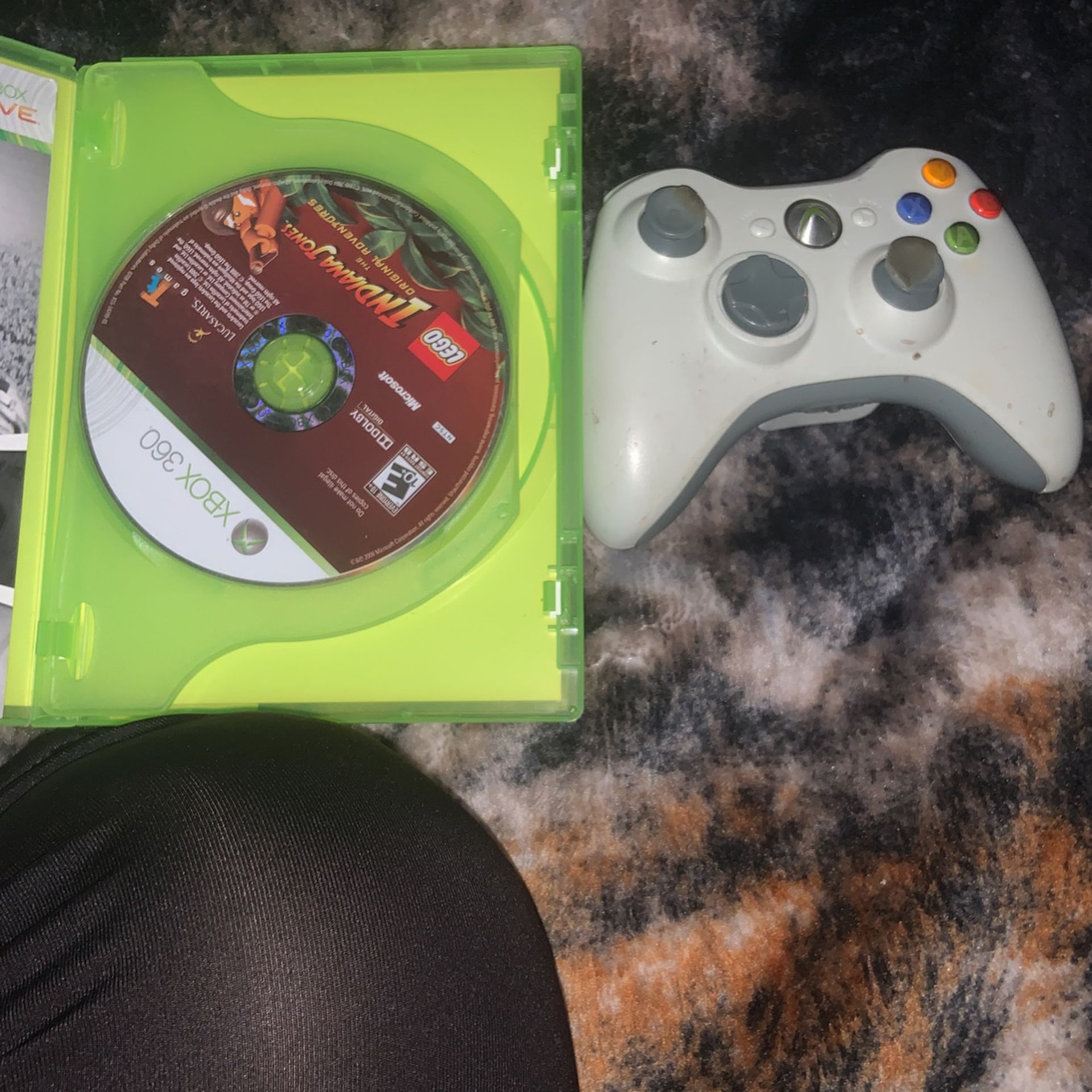 Xbox 360 Game And Controller