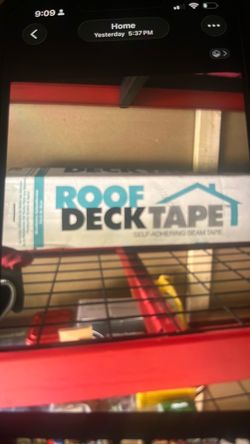 Roof deck tape