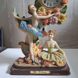 Ballerina Dance Statue Clock