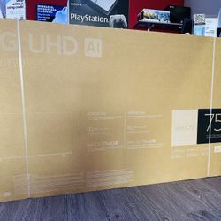 LG UHD (AI) T.V 75@inches Available On Finance Option With Free Christmas 🎁Gifts